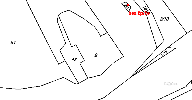 Krasíkov 39424201 na parcele st. 2 v KÚ Krasíkov, Katastrální mapa