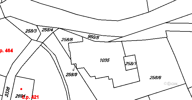 Kokonín 167, Jablonec nad Nisou na parcele st. 47 v KÚ Kokonín, Katastrální mapa