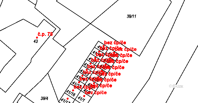 Citice 42645204 na parcele st. 41/10 v KÚ Citice, Katastrální mapa
