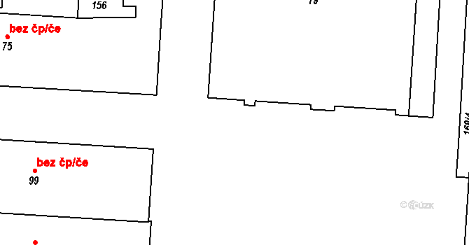 Starosedlský Hrádek 44508204 na parcele st. 76 v KÚ Starosedlský Hrádek, Katastrální mapa