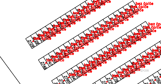 Čáslav 43996205 na parcele st. 2742 v KÚ Čáslav, Katastrální mapa
