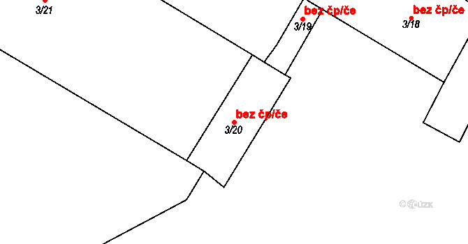 Josefův Důl 93667205 na parcele st. 3/20 v KÚ Josefův Důl u Mladé Boleslavi, Katastrální mapa