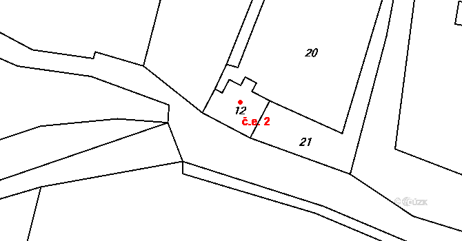 Lešišov 2, Mokrosuky na parcele st. 12 v KÚ Lešišov, Katastrální mapa