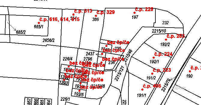Objekt 90685211, Katastrální mapa