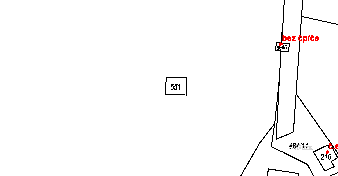 Senohraby 94, Katastrální mapa