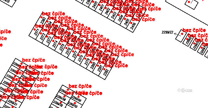 Česká Lípa 39758214 na parcele st. 2393 v KÚ Česká Lípa, Katastrální mapa