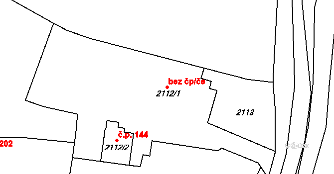 Bohumín 38238217 na parcele st. 2112/1 v KÚ Nový Bohumín, Katastrální mapa