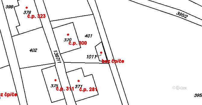 Chrastava 52158217 na parcele st. 1011 v KÚ Chrastava I, Katastrální mapa