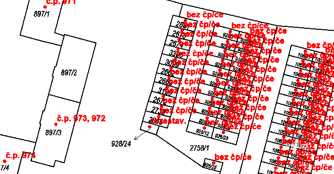 Ostrov 43222218 na parcele st. 3130 v KÚ Ostrov nad Ohří, Katastrální mapa