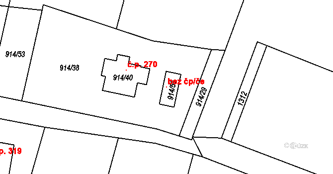 Objekt 146888219, Katastrální mapa