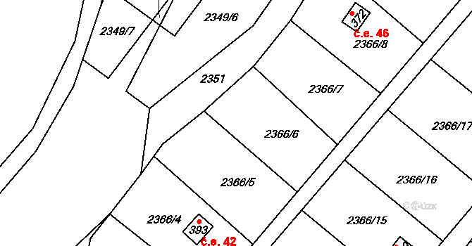 Doubravice nad Svitavou 78, Katastrální mapa