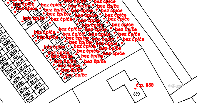 Slavonice 40999220 na parcele st. 777 v KÚ Slavonice, Katastrální mapa