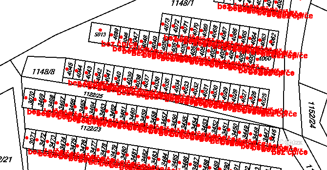 Rožnov pod Radhoštěm 45660221 na parcele st. 4035 v KÚ Rožnov pod Radhoštěm, Katastrální mapa