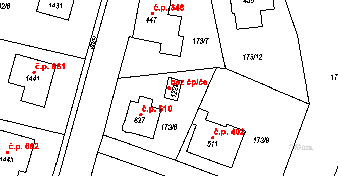 Hejnice 47740221 na parcele st. 1229 v KÚ Hejnice, Katastrální mapa