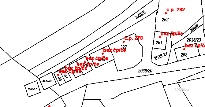 Opatov 38346222 na parcele st. 243 v KÚ Opatov na Moravě, Katastrální mapa