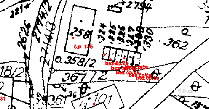 Luková 39434222 na parcele st. 324 v KÚ Luková, Katastrální mapa