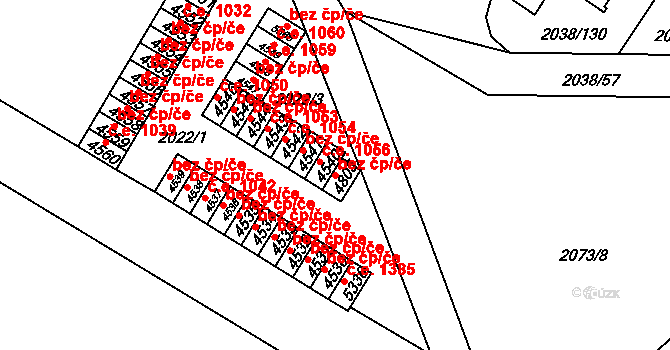 Havlíčkův Brod 43281222 na parcele st. 4805 v KÚ Havlíčkův Brod, Katastrální mapa