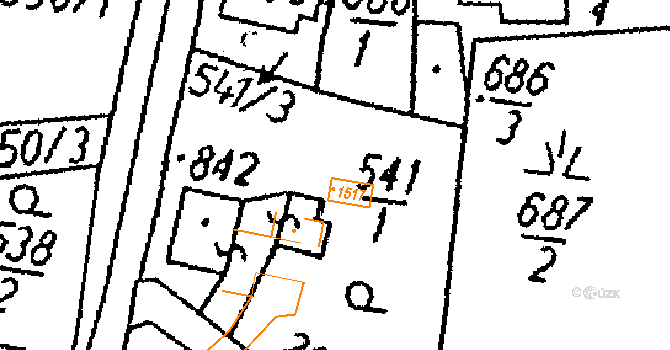 Kamenický Šenov 120181223 na parcele st. 1517 v KÚ Kamenický Šenov, Katastrální mapa