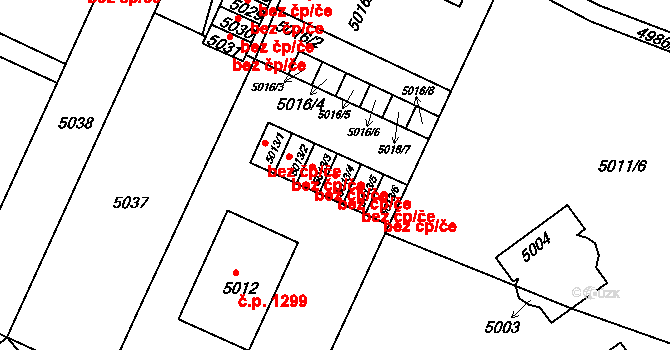 Žďár nad Sázavou 41967224 na parcele st. 5013/4 v KÚ Město Žďár, Katastrální mapa