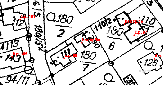 Libice nad Doubravou 82065225 na parcele st. 290 v KÚ Libice nad Doubravou, Katastrální mapa