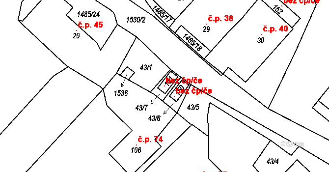 Čachotín 106020226 na parcele st. 151 v KÚ Čachotín, Katastrální mapa