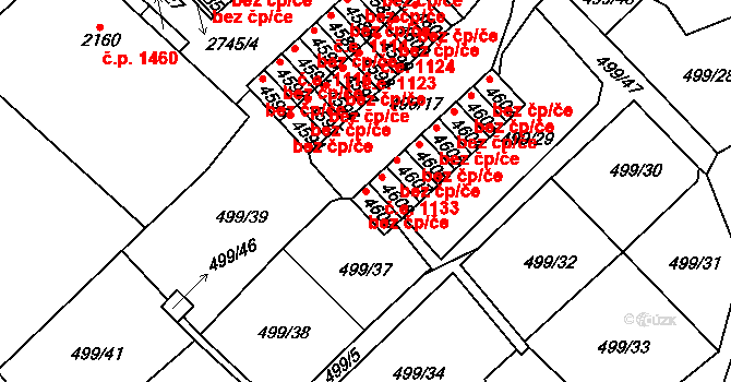 Havlíčkův Brod 44512228 na parcele st. 4609 v KÚ Havlíčkův Brod, Katastrální mapa