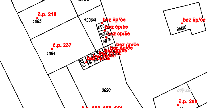 Chrudim 42943230 na parcele st. 2748 v KÚ Chrudim, Katastrální mapa