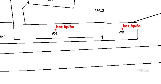 Bečov nad Teplou 49238230 na parcele st. 452 v KÚ Bečov nad Teplou, Katastrální mapa