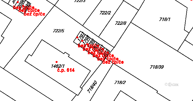 Chlumec nad Cidlinou 38071231 na parcele st. 1801 v KÚ Chlumec nad Cidlinou, Katastrální mapa
