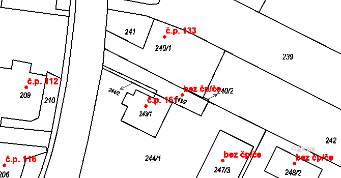 Děhylov 41904231 na parcele st. 243/2 v KÚ Děhylov, Katastrální mapa