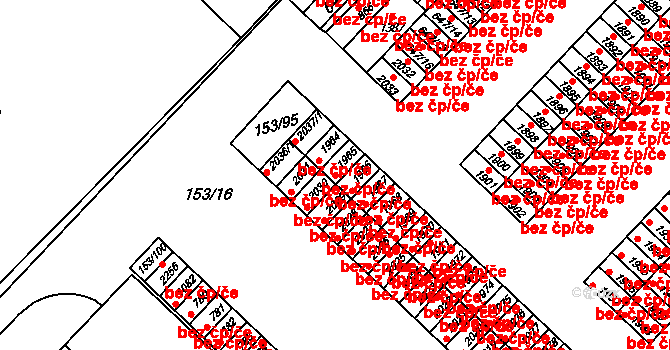 Kralupy nad Vltavou 49284231 na parcele st. 1965 v KÚ Lobeček, Katastrální mapa