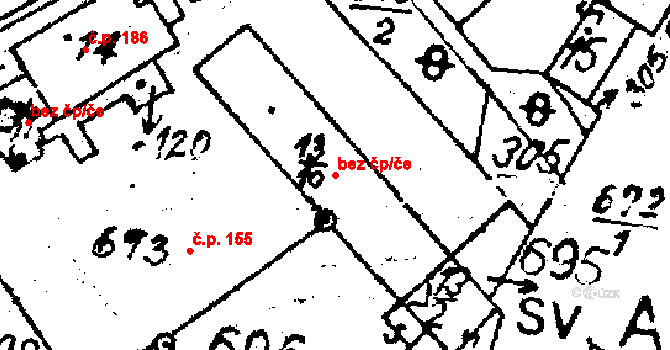 Velká Kraš 89096231 na parcele st. 13/10 v KÚ Hukovice u Velké Kraše, Katastrální mapa