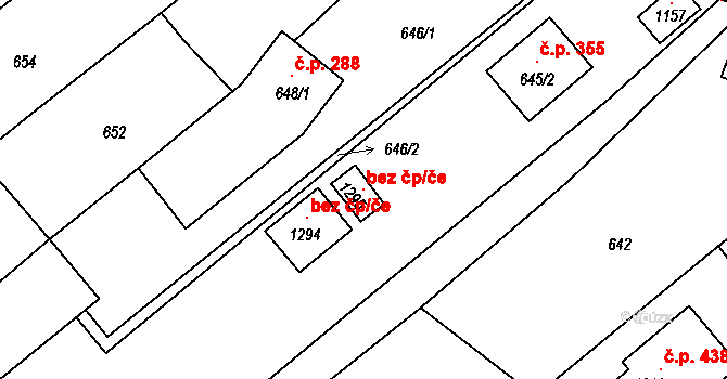 Rynholec 147777232 na parcele st. 1295 v KÚ Rynholec, Katastrální mapa