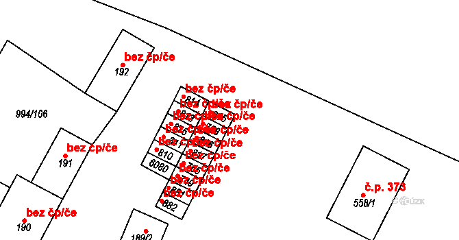 Jevišovice 38649233 na parcele st. 758 v KÚ Jevišovice, Katastrální mapa