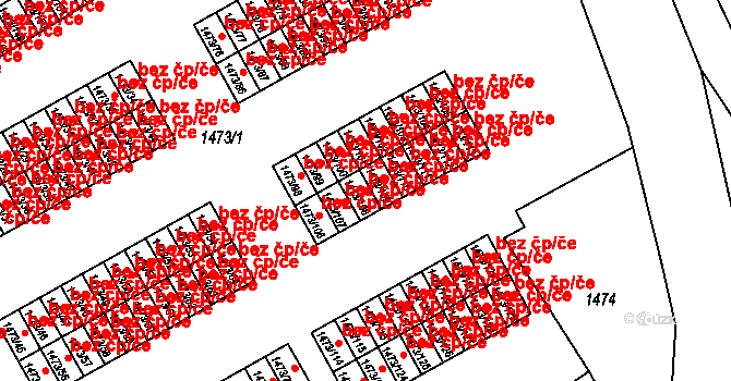 Šluknov 49990233 na parcele st. 1473/108 v KÚ Šluknov, Katastrální mapa