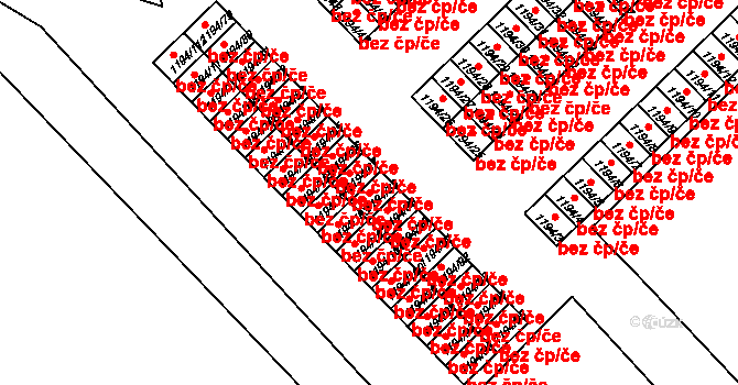 Odry 43213235 na parcele st. 1194/88 v KÚ Odry, Katastrální mapa