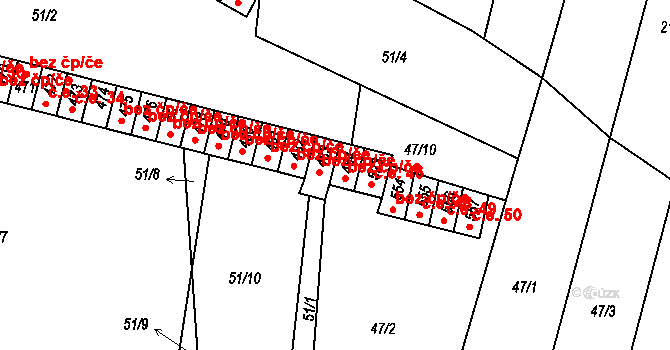 Dobroměřice 46251235 na parcele st. 483 v KÚ Dobroměřice, Katastrální mapa