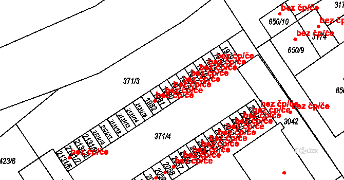Mariánské Lázně 44680236 na parcele st. 1980 v KÚ Úšovice, Katastrální mapa
