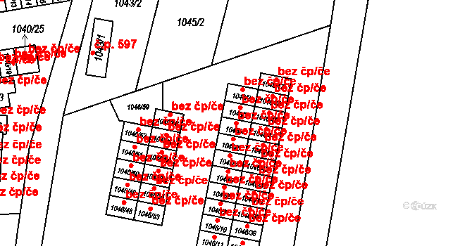 Frýdlant nad Ostravicí 49129236 na parcele st. 1046/4 v KÚ Frýdlant nad Ostravicí, Katastrální mapa