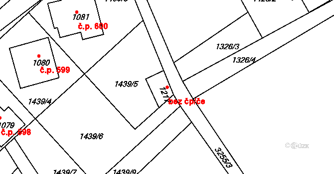 Rokytnice nad Jizerou 38496241 na parcele st. 1217 v KÚ Horní Rokytnice nad Jizerou, Katastrální mapa