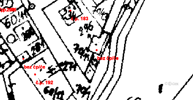 Knovíz 41718241 na parcele st. 296 v KÚ Knovíz, Katastrální mapa