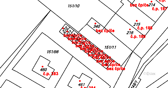 Hořepník 42693241 na parcele st. 241 v KÚ Hořepník, Katastrální mapa
