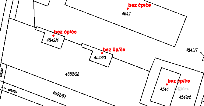 Dětmarovice 43952241 na parcele st. 4543/3 v KÚ Dětmarovice, Katastrální mapa