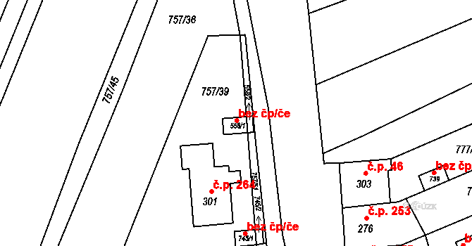 Objekt 150188242, Katastrální mapa