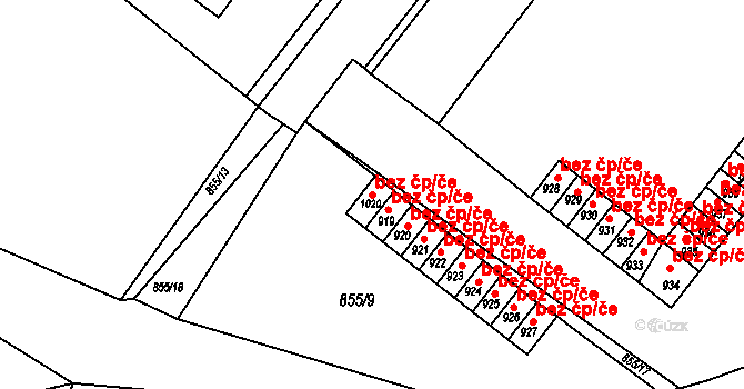 Bakov nad Jizerou 45267243 na parcele st. 1020 v KÚ Bakov nad Jizerou, Katastrální mapa