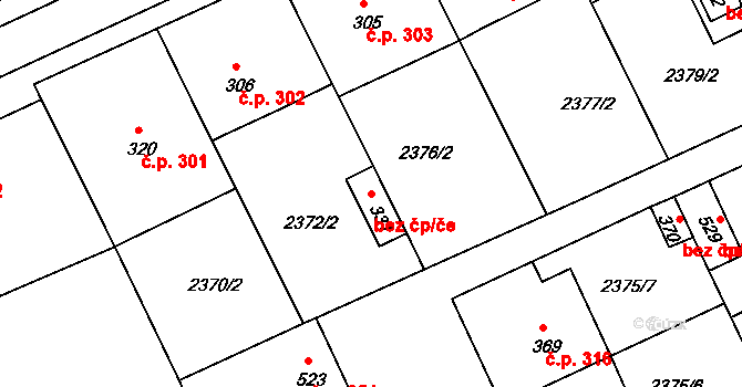 Únanov 47877243 na parcele st. 331 v KÚ Únanov, Katastrální mapa