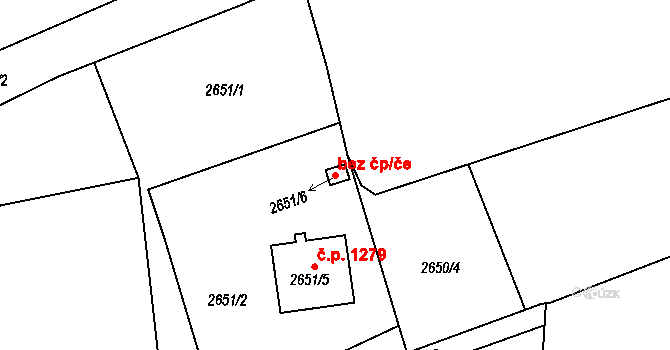 Frýdlant nad Ostravicí 49717243 na parcele st. 2651/6 v KÚ Frýdlant nad Ostravicí, Katastrální mapa