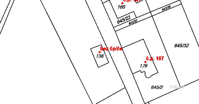 Žacléř 39102246 na parcele st. 136 v KÚ Bobr, Katastrální mapa