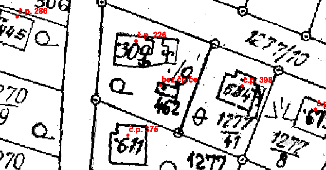 Lukov 47798246 na parcele st. 462 v KÚ Lukov u Zlína, Katastrální mapa