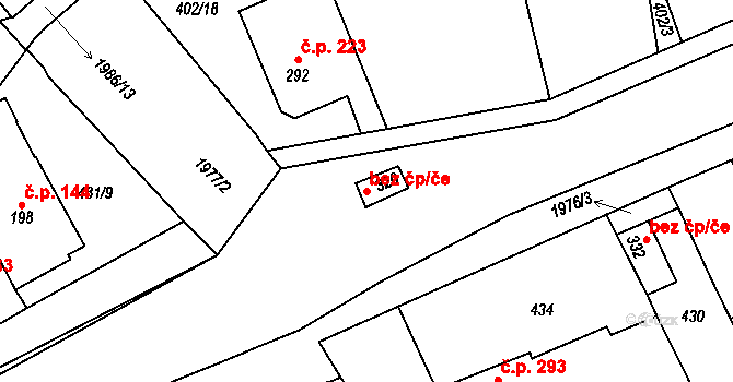 Zlín 47789247 na parcele st. 320 v KÚ Louky nad Dřevnicí, Katastrální mapa